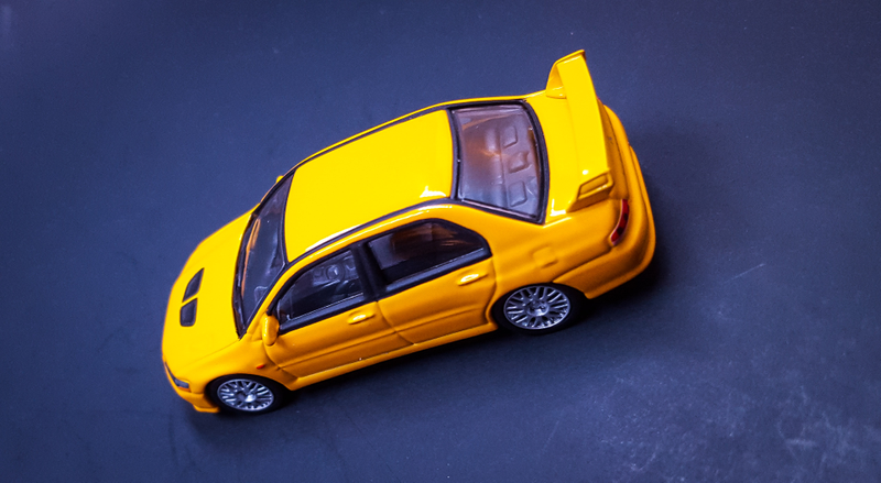 Illustration for article titled LaLD Car Week: Land of the Rising Sunday - AUTOart Mitsubishi Lancer Evolution VII 1/64